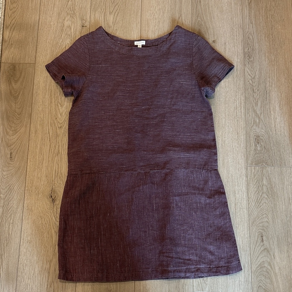 Garnet Hill Linen Dress - size 10